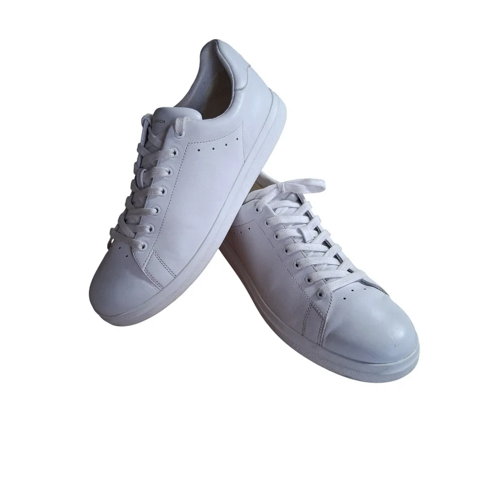 Tory‎ Burch Howell Court Titanium White Womens Size 11 Preppy Luxury Sneakers